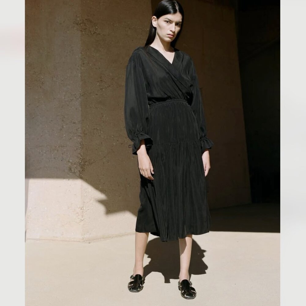 Shaina Mote "Almeria" Dress in Black, size XXL
